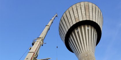 Raision vesitornin putkiremontti maaliin ilman vedenjakeluhäiriöitä