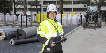 Annette Backholm taitaa vihervalvonnan