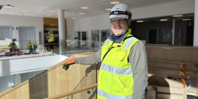 Tapio Rantanen ei tingi työmaan laadusta